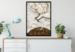 Egon Schiele - Kleiner Baum im Spätherbst  auf Leinwandbild gerahmt verschiedene Größen im Wohnzimmer