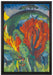 Ernst Ludwig Kirchner - GALGENBERG IN JENA   auf Leinwandbild gerahmt Größe 60x40
