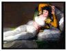 Francisco de Goya - Der dritte Mai Romantik  auf Leinwandbild gerahmt Größe 80x60