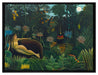 Henri Rousseau - Der Traum   auf Leinwandbild gerahmt Größe 80x60
