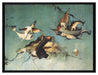 Hieronymus Bosch - Ausschnitt aus Garten der Lüste II  auf Leinwandbild gerahmt Größe 80x60