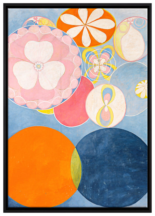 Hilma af Klint - The Ten Biggest auf Leinwandbild gerahmt Größe 100x70