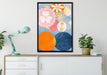 Hilma af Klint - The Ten Biggest auf Leinwandbild gerahmt verschiedene Größen im Wohnzimmer