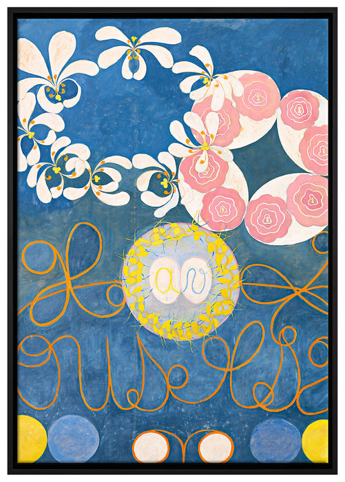 Hilma af Klint - The Ten Largest auf Leinwandbild gerahmt Größe 100x70