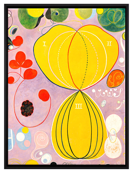 Hilma af Klint - Adulthood  auf Leinwandbild gerahmt Größe 80x60