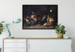 Max Liebermann - Gänserupferinnen auf Leinwandbild gerahmt verschiedene Größen im Wohnzimmer