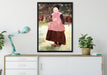 Max Liebermann - Eva  auf Leinwandbild gerahmt verschiedene Größen im Wohnzimmer