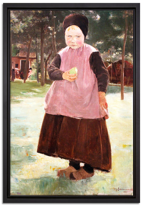 Max Liebermann - Eva   auf Leinwandbild gerahmt Größe 60x40