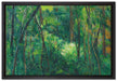 Paul Cézanne - Innenleben eines Waldes   auf Leinwandbild gerahmt Größe 60x40