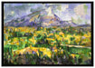 Paul Cézanne - Mont Sainte-Victoire  auf Leinwandbild gerahmt Größe 100x70