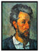 Paul Cézanne - Portrait of Victor Chocquet   auf Leinwandbild gerahmt Größe 80x60