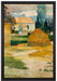 Paul Gauguin - Landschaft bei Arles  auf Leinwandbild gerahmt Größe 60x40