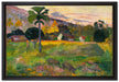 Paul Gauguin - Haere Mai   auf Leinwandbild gerahmt Größe 60x40