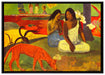 Paul Gauguin - Arearea  auf Leinwandbild gerahmt Größe 100x70