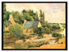 Paul Gauguin - Die Waschfrauen in Pont-Aven   auf Leinwandbild gerahmt Größe 80x60