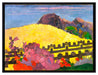 Paul Gauguin - Der heilige BergPARAHI TE MARAE  auf Leinwandbild gerahmt Größe 80x60