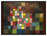Paul Klee - Alter Klang  auf Leinwandbild gerahmt Größe 80x60