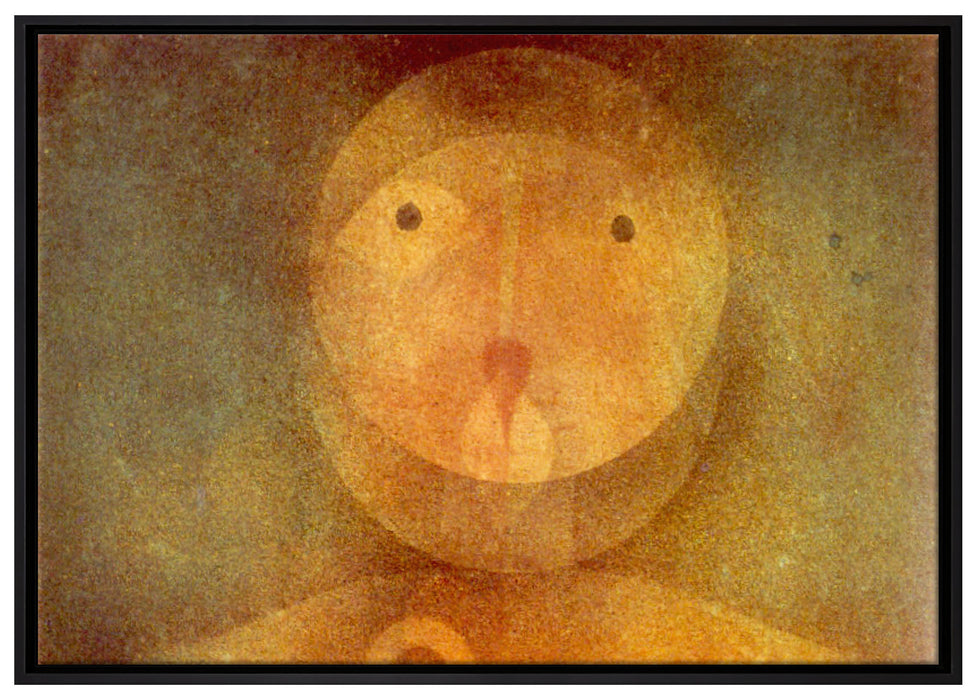 Paul Klee - Pierrot Lunaire  auf Leinwandbild gerahmt Größe 100x70