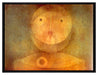 Paul Klee - Pierrot Lunaire   auf Leinwandbild gerahmt Größe 80x60