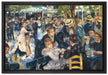 Pierre-Auguste Renoir - Bal du Moulin de la Galette  auf Leinwandbild gerahmt Größe 60x40