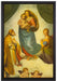 Raffael - Sixtinische Madonna   auf Leinwandbild gerahmt Größe 60x40