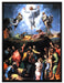 Raffael - Transfiguration   auf Leinwandbild gerahmt Größe 80x60