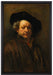 Rembrandt van Rijn - Selbstportrait II  auf Leinwandbild gerahmt Größe 60x40