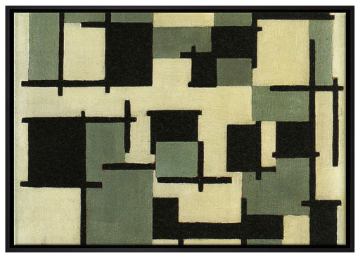 Theo van Doesburg - Komposition XIII  auf Leinwandbild gerahmt Größe 100x70