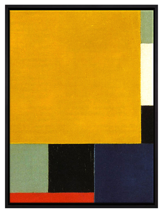 Theo van Doesburg - Komposition XXII   auf Leinwandbild gerahmt Größe 80x60