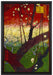 Vincent Van Gogh - Blühender Pflaumenbaumnach Hiroshi  auf Leinwandbild gerahmt Größe 60x40