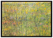 Vincent Van Gogh - Gras-Stelle  auf Leinwandbild gerahmt Größe 100x70