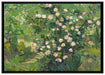 Vincent Van Gogh - Rosen  auf Leinwandbild gerahmt Größe 100x70