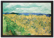 Vincent Van Gogh - Weizenfeld mit Kornblumen   auf Leinwandbild gerahmt Größe 60x40