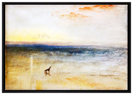 William Turner - Dawn after the Wreck  auf Leinwandbild gerahmt Größe 100x70