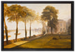 William Turner - Mortlake Terrace Early Summer Morning  auf Leinwandbild gerahmt Größe 60x40