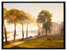William Turner - Mortlake Terrace Early Summer Morning  auf Leinwandbild gerahmt Größe 80x60