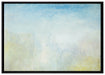 William Turner - Venice with the Salute  auf Leinwandbild gerahmt Größe 100x70