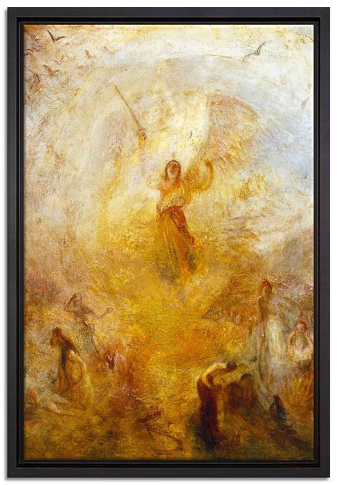 William Turner - The Angel Standing in the Sun  auf Leinwandbild gerahmt Größe 60x40