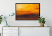 William Turner - Sunset   auf Leinwandbild gerahmt verschiedene Größen im Wohnzimmer