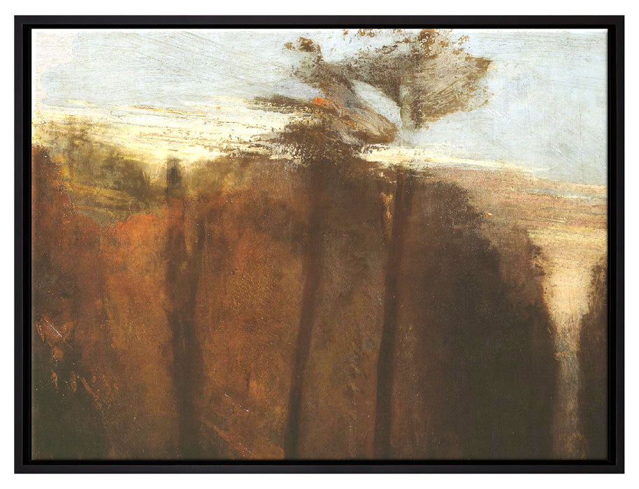 William Turner - An Avenue of Trees   auf Leinwandbild gerahmt Größe 80x60