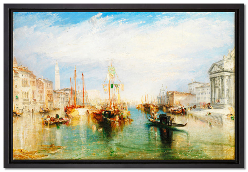 William Turner - Venice from the Porch of Madonna dell  auf Leinwandbild gerahmt Größe 60x40