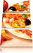 Pizza aus Italien Leinwandbild 3 Teilig