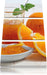 Orangen Marmelade Orangensaft Leinwandbild 3 Teilig