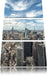 New York Skyline Leinwandbild 3 Teilig