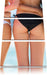 Sexy Girl Bikini Leinwandbild 3 Teilig