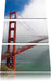 Golden Gate Bridge San Francisco Leinwandbild 3 Teilig