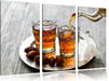 Arabischer Tee Leinwandbild 3 Teilig