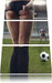 Frauenpo im Fußballtrikot Leinwandbild 3 Teilig