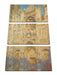 Claude Monet - Kathedrale von Rouen II Leinwanbild 3Teilig