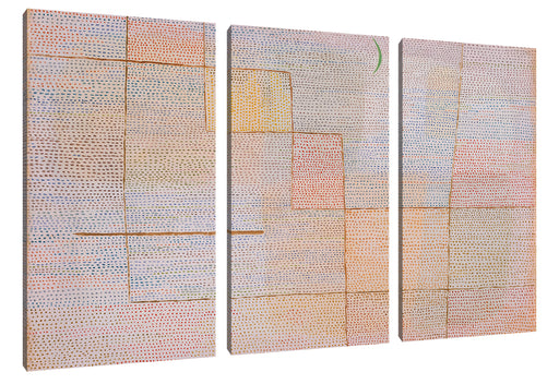 Paul Klee - Clarification Leinwanbild 3Teilig